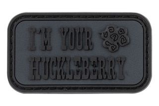Violent Little Machine Shop I'm Your Huckleberry Morale Patch in Blackout